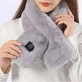 thumbnail image 6 of Elainilye Fashion Heated Scarf Smart USB Charging Neck and Shoulder Winter Scarf Cold Protection and Warm Heating Scarf for Men and Women,Gray, 6 of 8