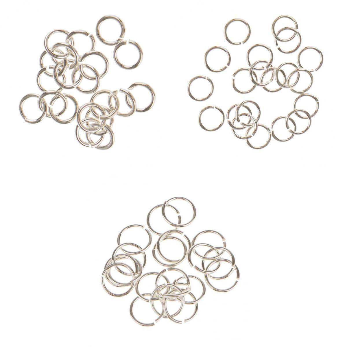 Findings Jewellery Craft Design Gold Plated Split Jump Rings 9mm PK 25 