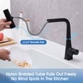 thumbnail image 4 of CERYPSA Pull Down Single Lever Kitchen Faucet with Temperature Display, 4 of 12