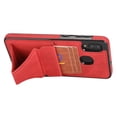 thumbnail image 6 of TOP SHE Case for Samsung Galaxy A30, Galaxy A30 Phone Case (6.4 Inch) - Synthetic Leather Protective Case with Card Slot / Kickstand, Slim Fit Lightweight Simple Fashion Cover (Red), 6 of 6