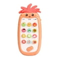 thumbnail image 1 of Juguete para teléfono móvil para bebés para : 12 botones únicos de aprendizaje y música, bebés & Count, Call & Chat Fun Ph rojo CUTICAT Teléfono móvil para niños, 1 of 8