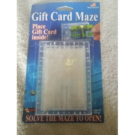 Mag-Nif 3D Gift Card Maze Puzzle Brain Teaser (Best Cad Program For 3d Printing)