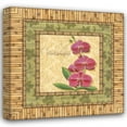 thumbnail image 1 of Charlene Audrey 26x26 Gallery Wrapped Canvas Wall Art Titled - Bright Orchids IV, 1 of 4