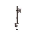 thumbnail image 1 of StarTech.com Single Monitor Desk Mount, Single Screen Heavy Duty Pole Mount for up to 8kg VESA Compatible Displays, Ergonomic Height Adjustable Monitor Arm Mount, Desk Clamp/Grommet - Small Footprint Design (ARMPIVOTV2) - Mounting kit (desk clamp mount, pole clamp, pole, grommet plate, washers, cable management clip) - for monitor - plastic, steel - black - screen size: 13"-32" - C-clamp, grommet, desk-mountable, 1 of 5