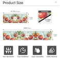 thumbnail image 3 of Yayeee Faucet Mat for Kitchen Sink 14.7" Diatomite Long Splash Guard Pad, Blue Tomatoes, 2 Pack, 3 of 7