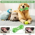 thumbnail image 2 of EIMELI Dog Toothbrush Dog Chew Toys Stick Bone for Dog Teeth Cleaning, Tooth Brushing, Teething Chew Toys, Dental Oral Care for Small, Medium and Large Dogs, 2 of 7