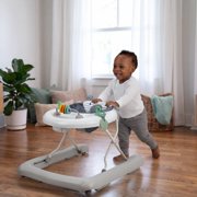 Ingenuity Smooth Strides Activity Baby Walker for Developmental, Chambray, 6 - 12 Months