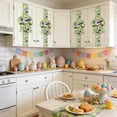 thumbnail image 4 of EGYMEN Easter Egg and Bow Cabinet-Door Ties, Spring Ribbon Decoration with Festive Design, Kitchen Pantry or Hutch Handle Wraps, Multi-Use Seasonal Ribbon for Festive Home Decor, 4 of 6