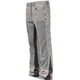 thumbnail image 1 of Pantalones de trabajo de mezclilla elástica for hombre | Patchwork multitela | Silueta acampanada | Estilo envejecido en capas vintage., 1 of 6