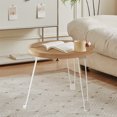 thumbnail image 4 of JingChun Foldable Small Table Movable Small Round Table Foldable Small Coffee Table Small Dining Table Suitable for Use Beside To the Sofa Clearance Under $2.00, 4 of 6