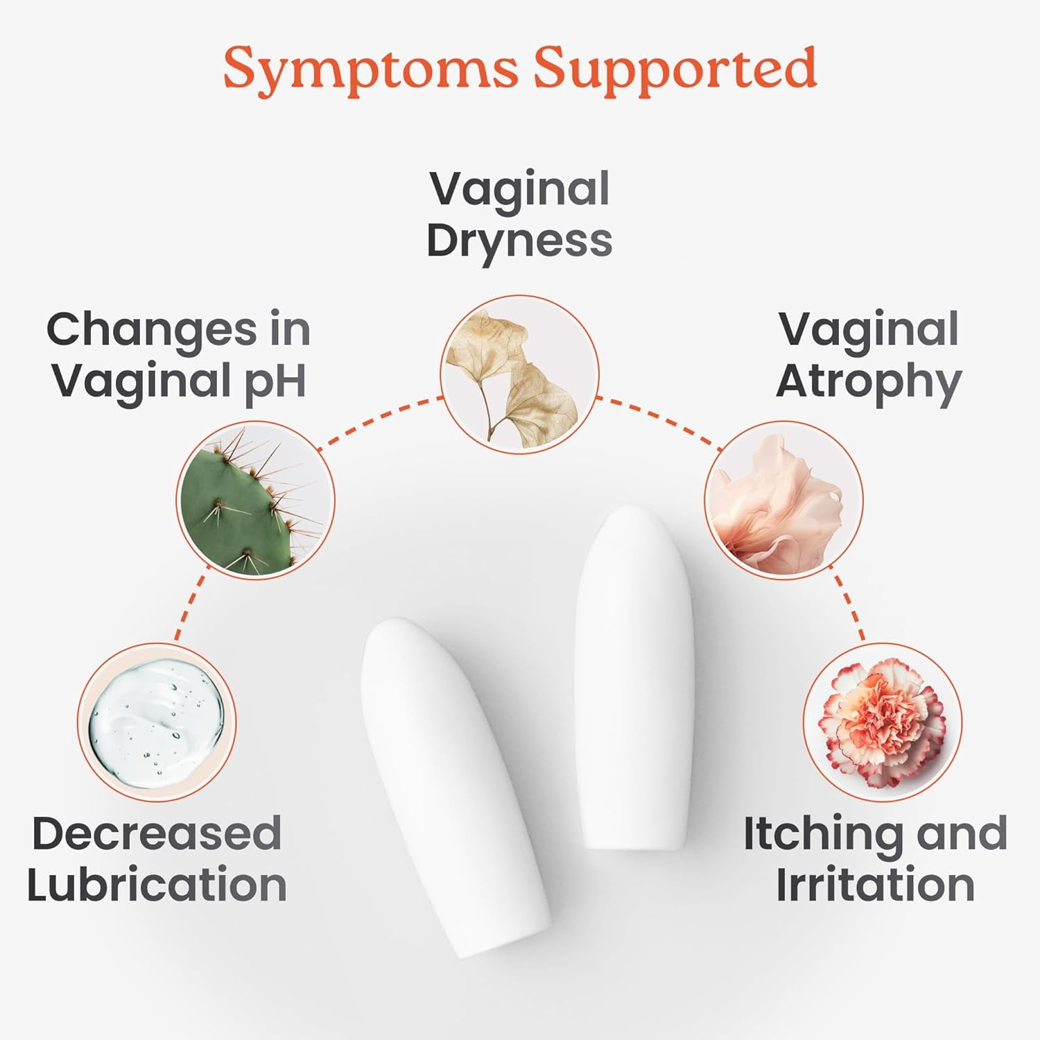 NewLife Naturals Hyaluronic Acid Vaginal Suppositories – Vaginal Moisturizer Hydration Dryness Support – 12 Inserts - 1 Month Supply USA
