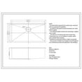 thumbnail image 3 of Dawn® Undermount Single Bowl Square Sink, 3 of 5