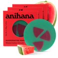 thumbnail image 1 of ANIHANA Jabón hecho a mano, paquete de 3 con aceite de coco, limpieza suave, sin parabenos, sin crueldad, refrescante aroma a sandía triturado, 4,23 oz cada uno, 1 of 4