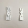 thumbnail image 1 of Nilvkv Rabbits Combination Ornament Cement Gypsum Mould DIY Mould, 1 of 6
