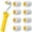 8, variant on 4 Pack Mini Paint Roller with Replacement Heads, 1 Inch