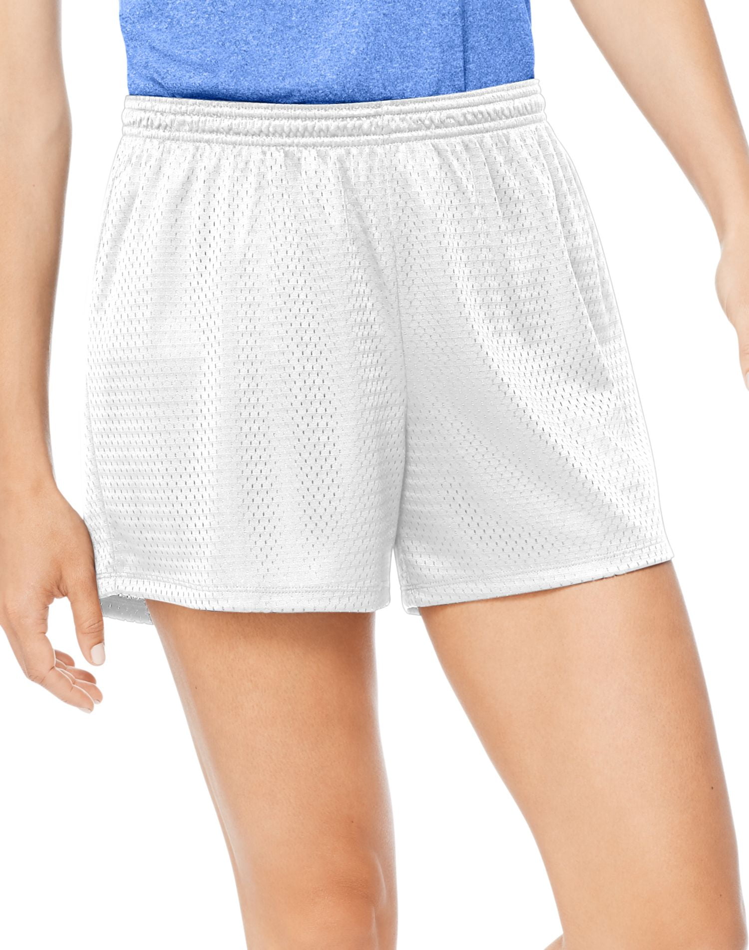 Hanes Womens Sport Mesh Shorts, XL, White | Walmart Canada