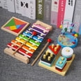 thumbnail image 2 of Xilófono de ocho tonos para bebés, piano para tocar con las manos, juguetes educativos de percusión para bebés de 8 meses, educación temprana para niños de 1 a 2 años, 2 of 6