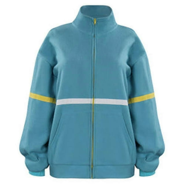 Strange Things Season 4 Max Sweatshirt Long Sleeve Coat Zipper Casual Sports Jackets Cosplay Tops