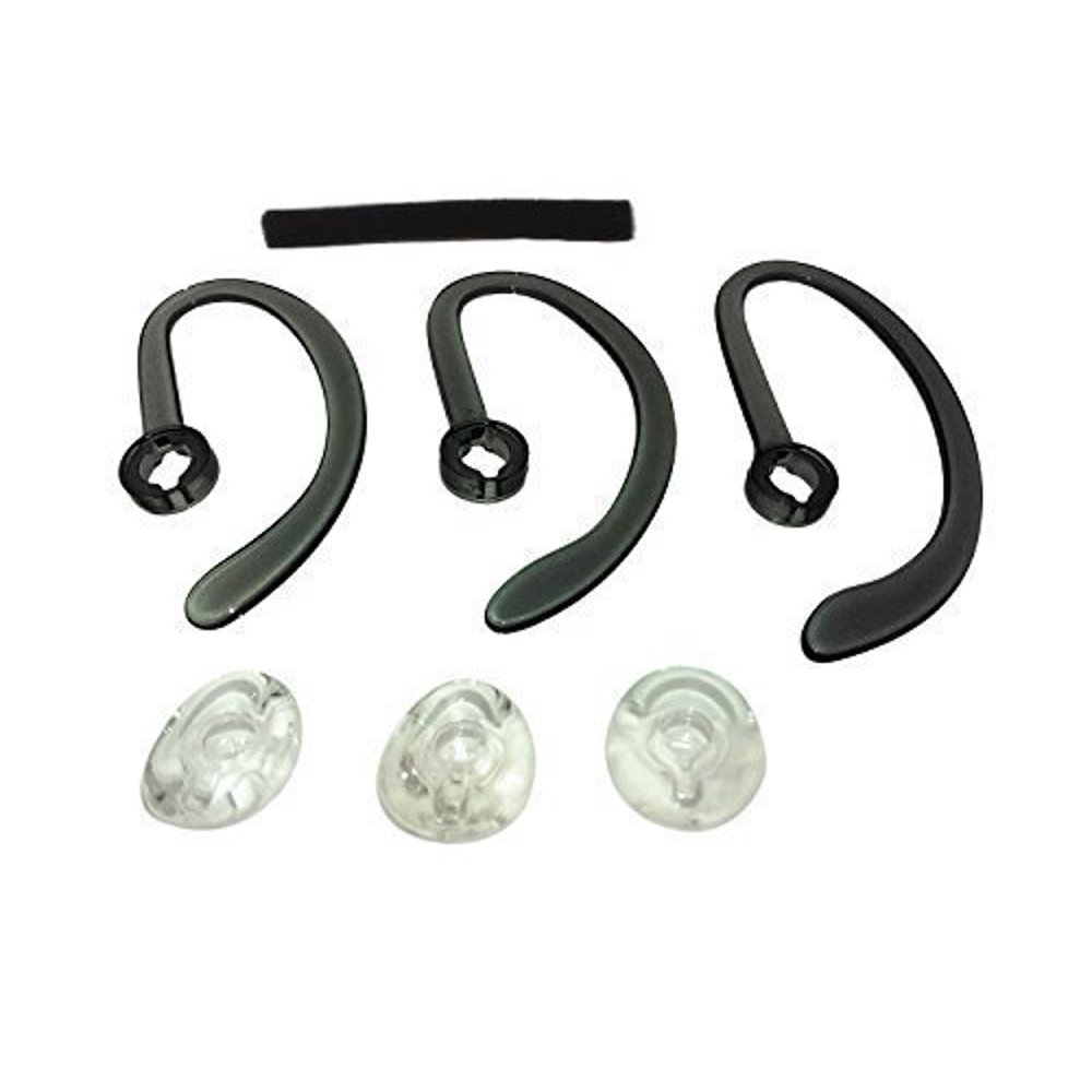 AvimaBasics CS540 Ear Tips Replacement Earbuds Ear Buds Headset Parts Spare Kit Ear Loops