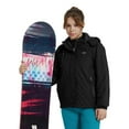 thumbnail image 4 of Wantdo Girl's Hooded Skiing Jackets Kid's Waterproof Raincoats Rose Red Size 8, 4 of 10