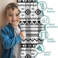 thumbnail image 3 of Blackout Kids Curtains,Boho Bohemia Geometric Line Art Childrens Insulated Curtains Set Of 2,Bedroom Essentials,Toddler Room Decor 52"x63"(132x160cm), 3 of 4