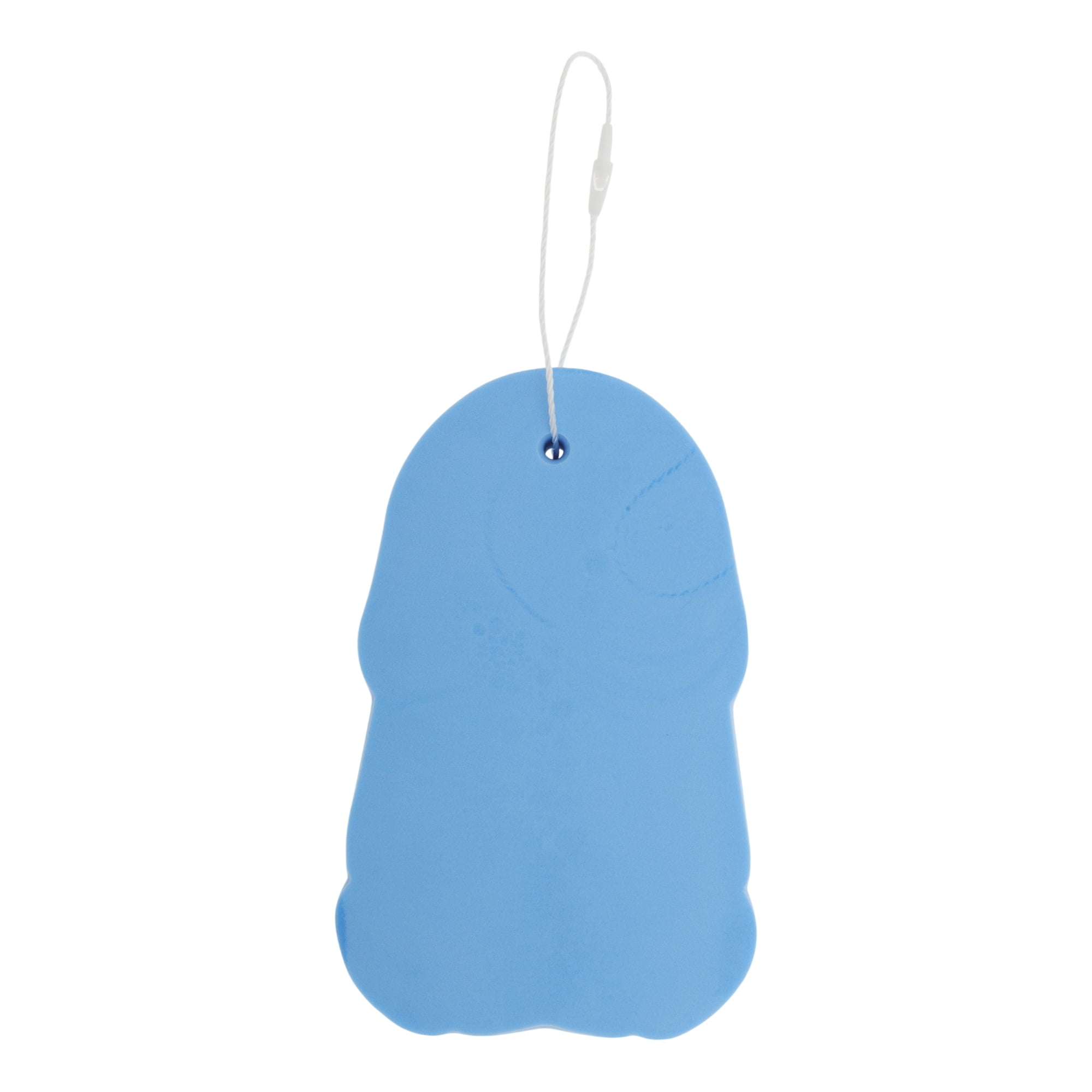 Unique Bargains Cute Penguins Pattern Bath Sponge Body Scrubber 1 Pc Sky Blue