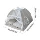 thumbnail image 2 of Tienda universal para mascotas para perros y gatos - Diseño de yurta plegable, lavable y semicerrada - Comodidad para todas las estaciones con cojín reversible - 3 colores, malla transpirable, 2 of 5