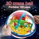 thumbnail image 2 of Juego de laberinto con bola: 100 retos, material plástico, rompecabezas, para el desarrollo cognitivo de los niños y como regalo, 2 of 8
