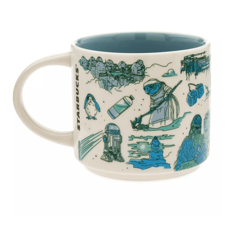 Disney Starbucks Star Wars Ahch-To Ceramic Coffee Mug, Been There