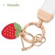 thumbnail image 3 of TABLETREANDS Llavero Color Con Charm De Fresa Para Accesorios Creativos Y Portátiles, 3 of 8
