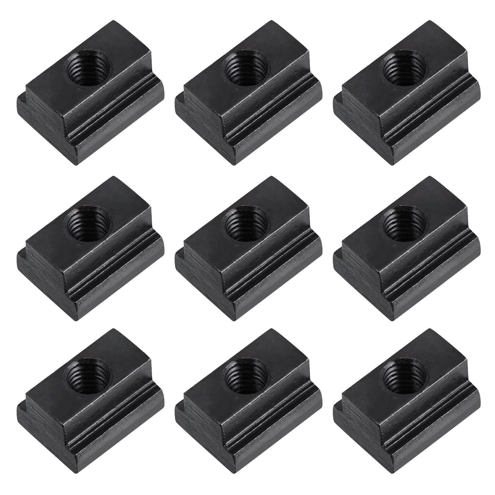 10pcs M8 TSlot Nuts T Sliding Nut Block Slots Carbon Steel Nuts for Truck
