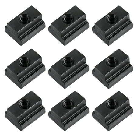 

10pcs M8 T-Slot Nuts T Sliding Nut Block Slots Carbon Steel Nuts for Truck