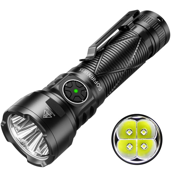 Linterna Sofirn SR15 recargable 4500lm magnética IP68
