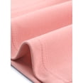 thumbnail image 5 of INSPIRE CHIC Women's High Waist Ruched Pencil Skirt Bow Detail Back Slit Midi Bodycon Skirt XS Pink, 5 of 6