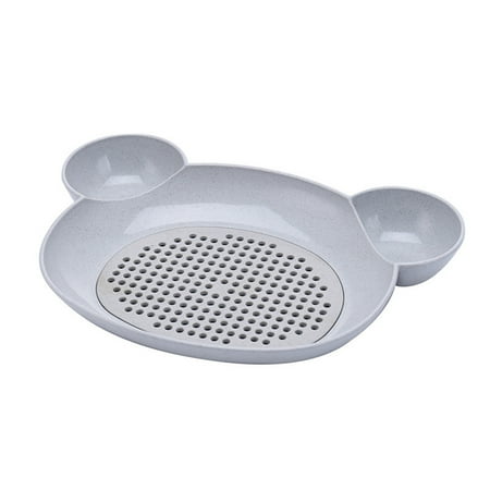 

Meizhencang Plate Convenient Odorless Creative Household Drain Double-Layer Dish for Daily