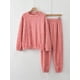 thumbnail image 5 of 2pzs Jacquard Pijamas Gruesas Franela Cálido Invierno Mujer, 5 of 8