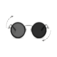 thumbnail image 4 of Lentes De Sol Polarizadas Redondas Uv400  Malubero, Negros, 4 of 5