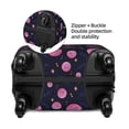 thumbnail image 2 of Balery Pink Planets And Stars Funda de equipaje, fundas para maletas, elástica, lavable, protector de maletas, compatible con maletas de 18 a 32 pulgadas-Large, 2 of 7