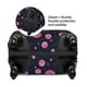 thumbnail image 2 of Balery Pink Planets And Stars Funda de equipaje, fundas para maletas, elástica, lavable, protector de maletas, compatible con maletas de 18 a 32 pulgadas-Medium, 2 of 7