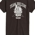 thumbnail image 2 of Peanuts - Snoopy Team Holiday Spirit - Men's Short Sleeve Graphic T-Shirt, 2 of 5