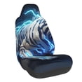 thumbnail image 1 of Fotbe Futuristic Blue Light White Tiger Funda para Asiento de Auto con Estampado – Impermeable y Antisudor – Ajuste Universal, Lavable a Máquina, Antideslizante (1 Pieza), 1 of 5