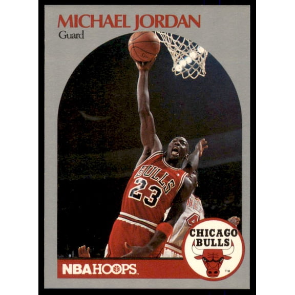 Michael Jordan Card 1990-91 Hoops #65