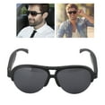 thumbnail image 1 of Lunettes de Soleil Musicales, Micro Intégré à Double Haut-Parleurs Lunettes de Soleil Unisexes Intelligentes pour Hommes Femmes pour Sport de Plein Air, 1 of 7