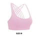 thumbnail image 5 of Sonducket Sujetadores deportivos entrenamientos elasticidad Fitness sujetador ejercicio firmeza deporte Prop espalda cruzada Chic para mujer niña rosa M Type2 NO2 Sonducket AP008686-02, 5 of 6