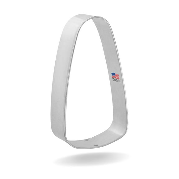 Candy Corn Cookie Cutter 4 in Halloween Thanksgiving Sweets Tin Plated Steel Made in the USA