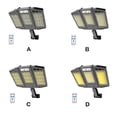 thumbnail image 4 of Matsuzay Luz solar IP65 Sensor de movimiento plegable a prueba de agua Jardín Patio Calzada Patio Pasarela Césped Senderismo Lámpara de camping Iluminación y accesorios tipo 3 Matsuzay HA073240-03, 4 of 6