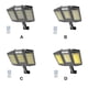 thumbnail image 4 of Matsuzay Luz solar IP65 Sensor de movimiento plegable a prueba de agua Jardín Patio Calzada Patio Pasarela Césped Senderismo Lámpara de camping Iluminación y accesorios tipo 3 Matsuzay HA073240-03, 4 of 6