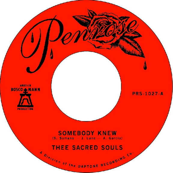 Thee Sacred Souls - Somebody Knew / We Don't Have To Be Alone - Music & Performance - Vinyl [7-Inch]