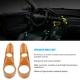 thumbnail image 4 of Bracket 2pcs 3-Way Electronic Car Audio Crossing Coaxial Speaker Bracket Plastic, 4 of 7