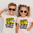 thumbnail image 3 of GODMERCH Boys Girls First Day Back To School Cotton Shirt School Bus Graphic Tee, 3 of 6